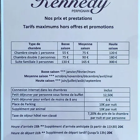 Hotel Kennedy Hotel Perpignan